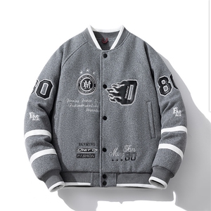 绣花潮牌NASA徽章棉服休闲棉衣（188元） 313B-GF051棉-P140图片