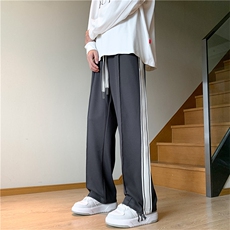 宽松休闲裤运动裤垂感长裤直筒裤阔腿KJ783P55，女装休闲裤，电商D325