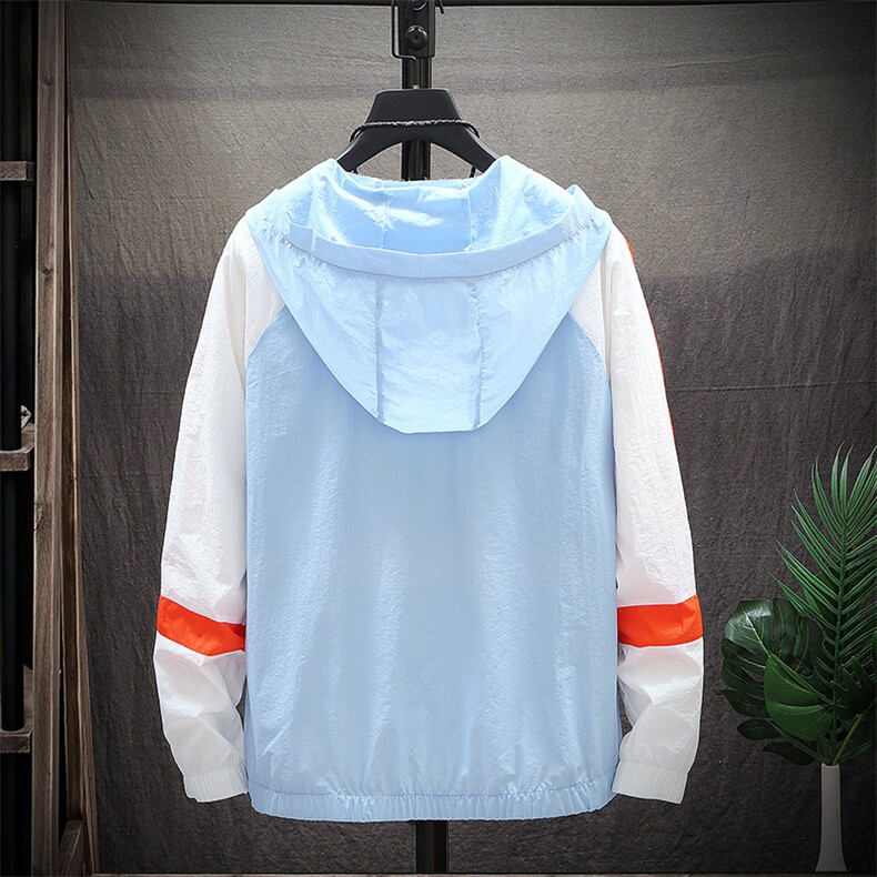 夏季防晒衣服男生外套轻薄户外防晒衫防紫外线运动皮肤衣V99,男装夹克,星座509