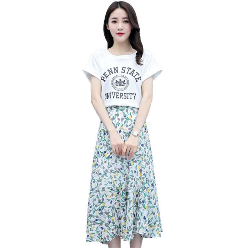 时尚潮流舒适套装/套裙2021年夏季个性短袖气质优雅,女装套装/套裙,婷思杰（原婷想服饰）