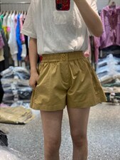 夏季新款洋气韩味纯色短裤，其它，L·H·X