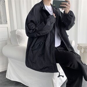 20年夏季新款工装简约防晒衣男女外套跑量品质B293-FSY06-P40图片