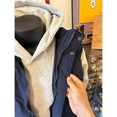 现货5W件冬季三防硬挺boxy短款立领棉衣马夹外套加厚马甲保暖棉服，男装棉衣，电商A486