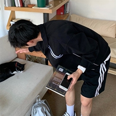 抖音得物高品质二开25秋冬美式重磅结构织带撞色立领卫衣外套W70，男装卫衣，电商A486-1