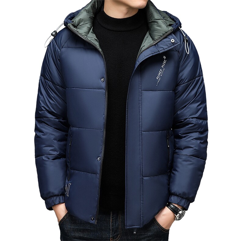 男士连帽棉服冬季新款中年商务休闲爸爸装棉衣服厚款保暖男装外套,男装棉衣,电商B212（原钱塘6029）