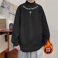 2025秋季男潮流休闲加绒加厚jrdr-883德绒特批30控59，男装卫衣，星座605(原A050)