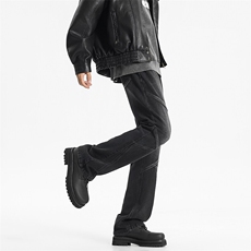 现货春季新款无影墙复古直筒美式牛仔裤S-3XL914-4-A123P61，男装牛仔裤，星座914-4