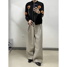 老钱风巴家花卉植绒夹克外套W1801/特P65，男装夹克，电商B350