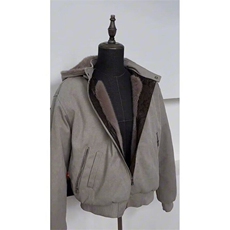 现货蛇皮座山雕外套男冬季加绒可拆卸帽子帆布棉服LM90866-p180，男装棉衣，星座1008