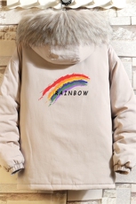 MM48064-P130冬季大毛领衣男士大码加厚袄男服砖墙挂拍，男装棉衣，电商A040A