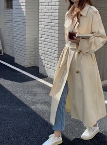 春季新品· 韩风设计款风衣图片