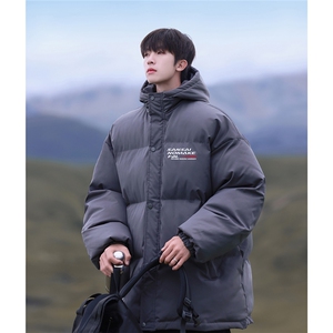 2025冬字母印花简约保暖男棉服外套M2103/P108控139-聚酯纤维图片