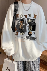 抖音供货、现货秋季冬圆领毛衣宽松打底衫D223A-MY2315-特P40图片