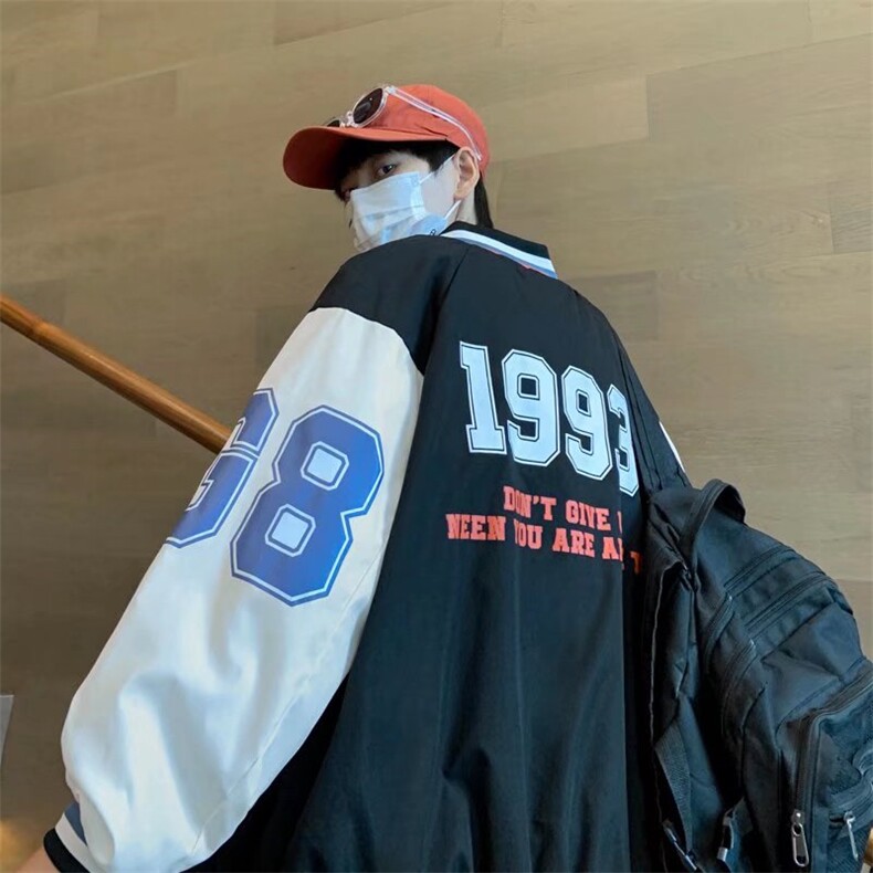 潮流夹克潮男春季棒球领夹克J9057P38，男装夹克，星座1116-2