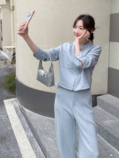 新品现货韩系休闲套装两件套2C271-9601-P185-K298，女装套装/套裙，2C271