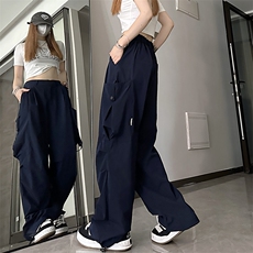 B221美式街头hiphop宽松户外工装休闲裤子LK23116-P60控78，男装休闲裤，电商B221