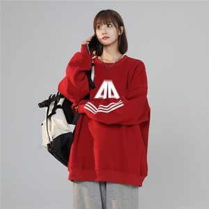 2025春简约条纹圆领卫衣WY851/P68控89-面布100棉底布100涤420克图片