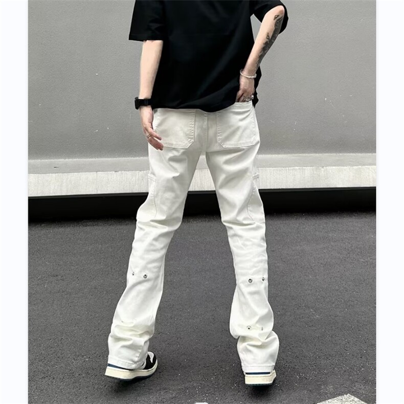 牛仔裤男韩版潮流高街帅气2023春夏季新款ins百搭直筒裤RK143-P49,男装牛仔裤,星座412-2