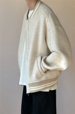 现货羊毛呢料外套男宽松休闲棒球服A351-AJ2641-P115控188，女装短外套，电商A351