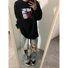 【有货】cleanfit卫衣男春秋高级感痞帅内搭打底衫LK9001LL-特P40，男装卫衣，星座1007（原301D）