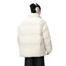 魔术贴立领羽绒棉服男女冬新款加厚学生情侣面包服棉袄TT666P75，男装棉衣，星座1013-5
