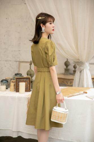 夏季新款 连衣裙，女装连衣裙，多莱娜