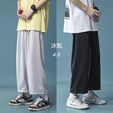 夏季薄款冰丝九分休闲裤KK202P25S-3XL，男装休闲裤，星座712