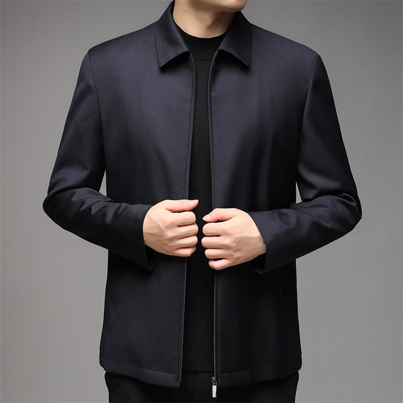 BB6552秋冬2023年男士新款夹克兔毛内胆大衣保暖派克服P715,男装夹克,电商B360