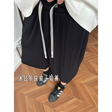 A178男女同款冰丝条速干短裤休闲夏季外穿宽松休闲裤DK159-P20，男装休闲裤，电商A178