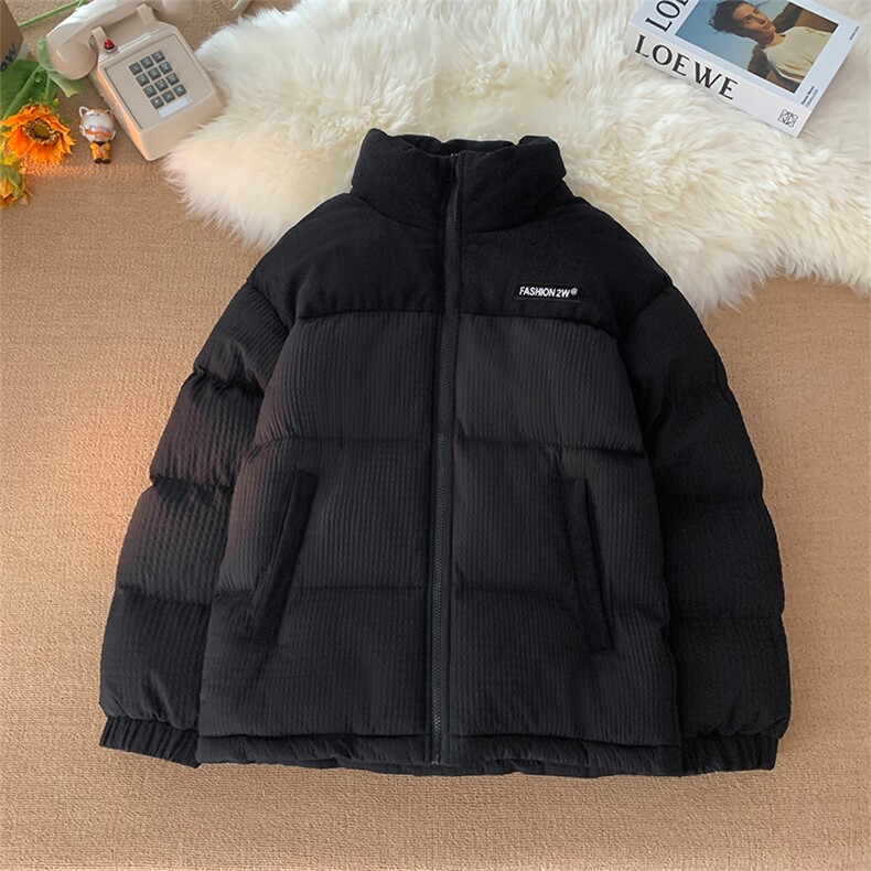 冬季加厚冬新款潮牌棉袄外套玉米格情侣棉衣面包服A436-0899-P85,男装棉衣,电商A436