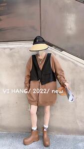 欧版假两件卫衣图片