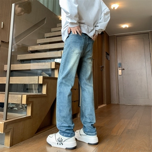 公寓风A129-KZ801P35特批水洗牛仔裤【抖音客户可持续提供视频】图片