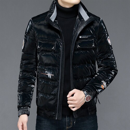 冬季中老年羽绒服男中长款爸爸装白鸭绒羽绒服外套ALXB2015-P260，男装羽绒服，电商B212（原钱塘6029）