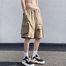 工装短裤男士潮牌超薄宽松休闲中裤夏天新款潮牌速干五分男士夏裤，男装牛仔裤，星座1013