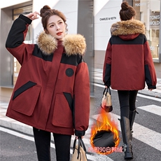 2025年冬季90白鸭绒羽绒服，女装羽绒服，艾尚靓装