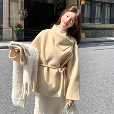 2026冬款双面羊绒B109-9850-265-398，女装毛呢外套，2B109