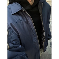 网图美式复古飞行员夹克外套男cleanfit廓形棒球服JKT120-特P53，男装夹克，星座1007（原301D）