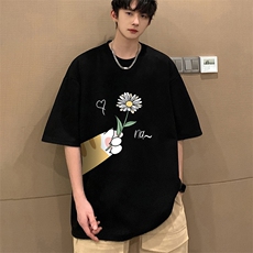麂皮绒短袖t恤男大码半袖男JD82265-P25，男装T恤，电商A040