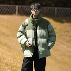 冬季保暖立领棉衣男女同款玉米格品质外套A406MY8099P80，男装棉衣，星座309（原A406）