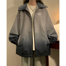 中性山系防水冲锋衣渐变色夹克男：聚酯纤维JK77087P85控128，男装夹克，星座226-1