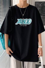 ！2021夏季新款男士纯棉五分袖短袖T恤宽松半袖体恤T2150P25，男装T恤，电商B220