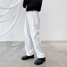 【2025秋装】阔腿裤长裤韩高腰显瘦小西裤男潮流H1097P75，男装西裤，星座1114（原A254）