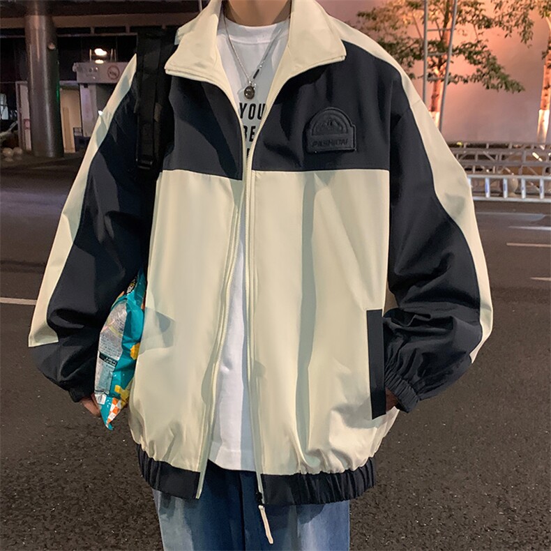 秋款棒球服夹克外套男潮牌潮流字母刺绣情侣学生22123-P65控108,男装夹克,星座717