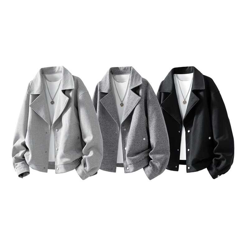 美式重磅高品质夹克秋季开衫外套男SY8818特P81控168大码4-8XL+5,男装夹克,星座610B-1