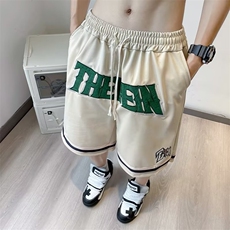 美式短裤男夏季复古休闲潮牌五分裤D6041P34，男装休闲裤，星座1116-2
