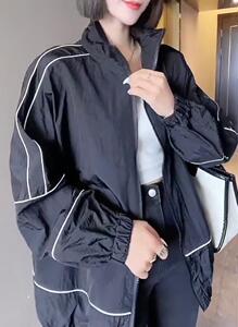夏季新款洋气韩版时尚连帽防晒衣图片