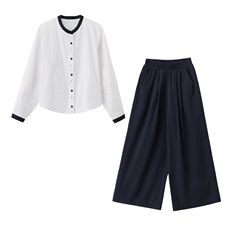 2026年春季新款时尚休闲淑女优雅套装裤，女装套装/套裙，芭米依尚