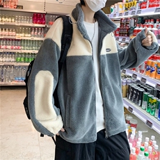 羊羔绒外套男冬装棉衣男士棉服男款羊羔毛棉袄潮男生型D218/P48，男装棉衣，星座506