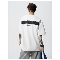 1506/GY2470/P35STA旗舰店美式字母潮牌高街重磅打底圆领卫衣，男装T恤，星座1506A