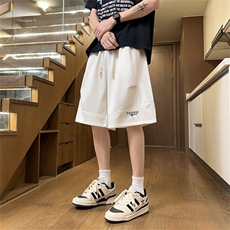 A26-特P23夏季短裤男宽松直筒大码五分裤，男装牛仔裤，电商B369（原A024）